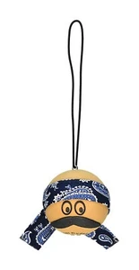 CoolBalls hängender Cool Dude Rückspiegel Autozubehör (blaues Bandana) - Bild 1 von 9