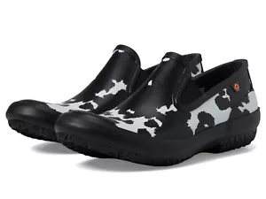 Woman's Clogs Bogs Patch Slip-On - Cow - Picture 1 of 7