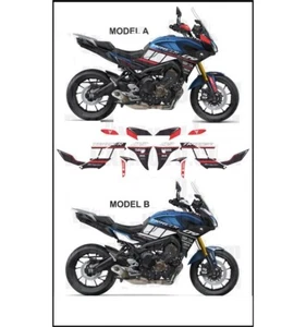ADESIVI TRACER 900 2018 - 2020 FACTORY RACING BLUE KIT COMPATIBILE - Picture 1 of 1