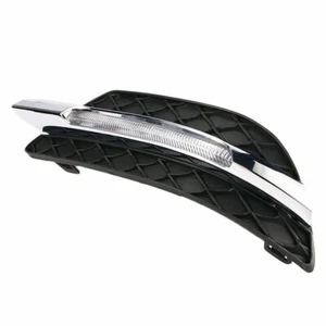 Right Fog Light LED Daytime Running For 2011-2013 Mercedes Benz W204 C-Class DRL - Picture 1 of 7