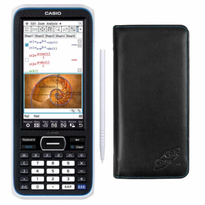 Casio ClassPad II FX-CP400 + Original CalcCase GTR Schutztasche - Bild 1 von 4