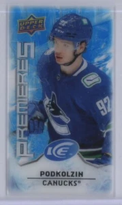 2021-22 VASILY PODKOLZIN UPPER DECK ICE ICE PREMIERES MINI ROOKIE RC - Picture 1 of 2