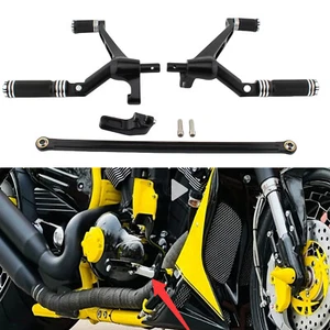 Black Gear Shifter Brake Arm Assembly For Harley V-Rod Muscle 2002-2017 B - Picture 1 of 13