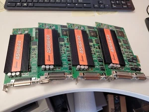 AudioScience ASI6644 PCIe AES Digital Sound Cards $350 each (4) FREE SHIPPING - Picture 1 of 6