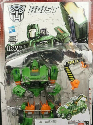 TRANSFORMERS GENERATIONS CHUG G1 COLORS HOIST IDW COMIC BOOK EXCLUSIVE COVER MOC - Image 1 of 2