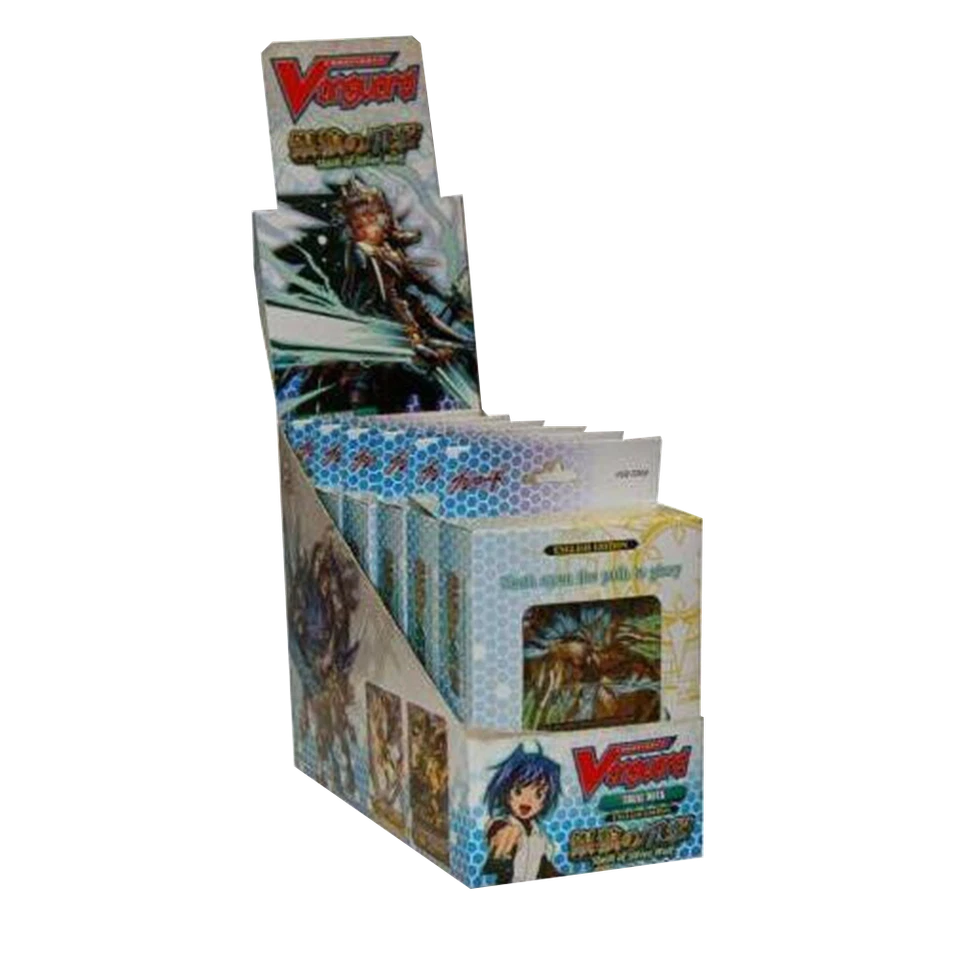 Caja de exhibición de baraja de prueba Cardfight Vangaurd Slash of Silver Wolf Foto 1 de 1