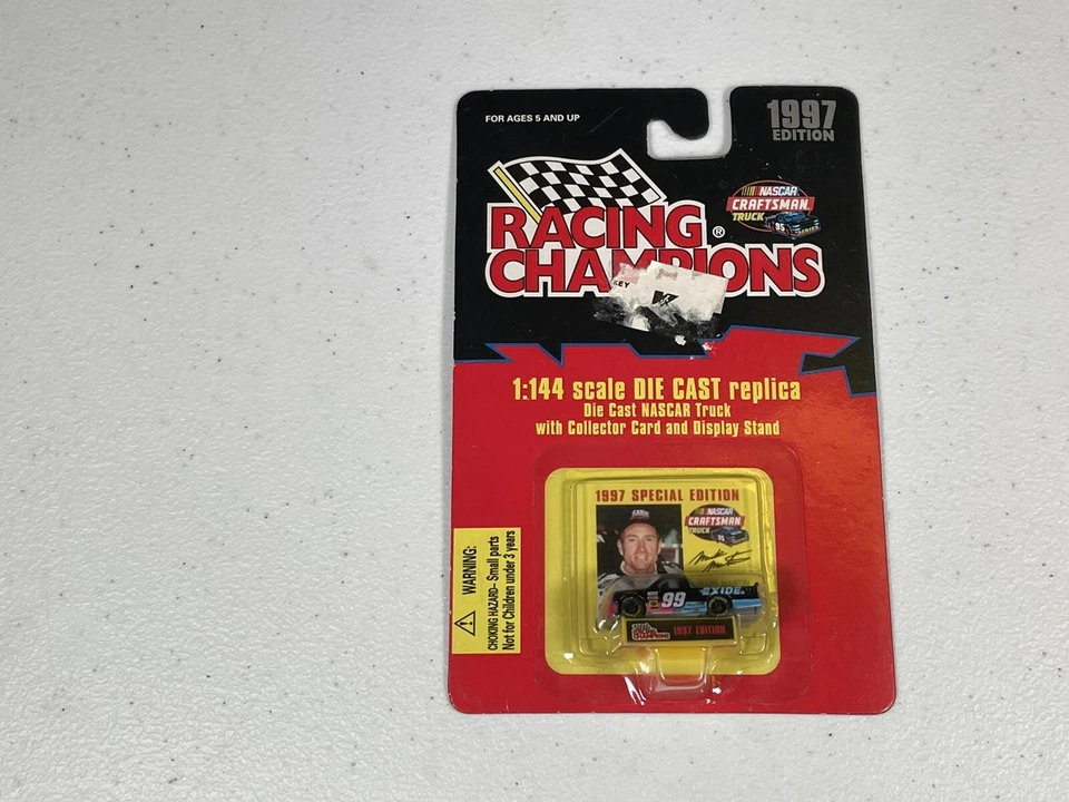 Camión Craftsman Racing Champions 1:144 Diecast 1997 #99 Mark Martin Foto 1 de 3