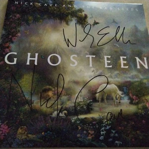 SIGNED Nick Cave & the bad seeds - ghosteen vinyl lp autograph warren ellis - Picture 1 of 4
