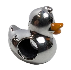 Original Pandora Charm, Ente aus poliertem Gummi, #799554C01 - Bild 1 von 4