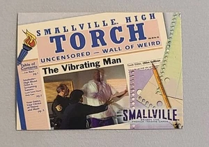 Smallville Season 1 2002/ Smallville High Torch #30 The Vibrating Man - Picture 1 of 2