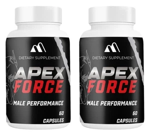 (Paquete de 2) Píldoras Apex Force Hombres, Cápsulas Fórmula Apoyo a la Salud Masculina ApexForce - Imagen 1 de 3