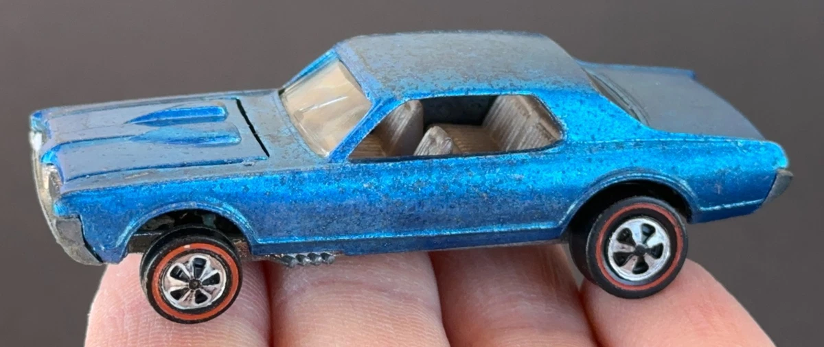 ホットウィール (Hot Wheels) 1968 U.S.A Hot Wheels Redline Hot Heap Car 1968 Copper White Int. Made In