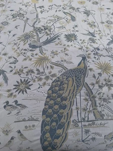 Juego de funda nórdica KING 3 piezas de algodón pavo real The Met x Ann Gish Java - Imagen 1 de 15