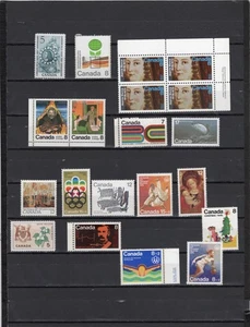 lot # 546 Canada Collection 20 Stamps MINT.. N H - Picture 1 of 1