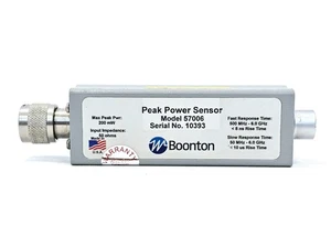Boonton 57006 Peak Power Sensor, 500 MHz - 6 GHz -50 dbm to +20 dbm - Picture 1 of 6