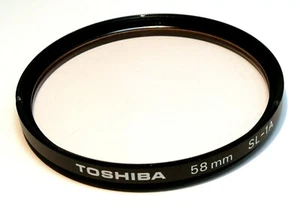 Toshiba 1A sky 58mm filter Skylight SL-1A - Picture 1 of 11