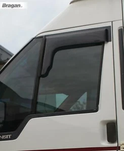 Fensterscheibenwindabweiser - klebend passend für Ford Transit MK7 2007 - 2014 getöntes Acryl - Bild 1 von 4