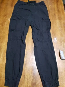 Champs Sports Gear CSG Men's Drop Crotch Fit Jogger black Pants Brown Sz S - Picture 1 of 4