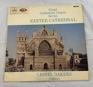 LIONEL DAKERS Exeter Cathedral Great Cathedral Organ 1965 UK LP Stereo CSD 1622 - Picture 1 of 6