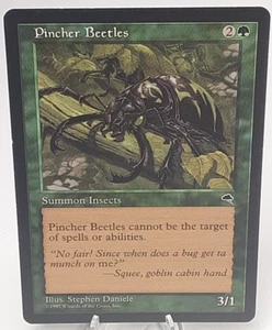 Pincher Beetles - Tempest - MTG 1997 Magic The Gathering - Picture 1 of 6