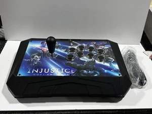 Injustice Gods Among Us Arcade Fight Stick For Playstation 3 PS3 - Picture 1 of 3