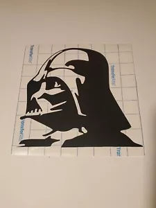 DARTH VADER Decal Vinyl Car Window Sticker 9x8 - Picture 1 of 1