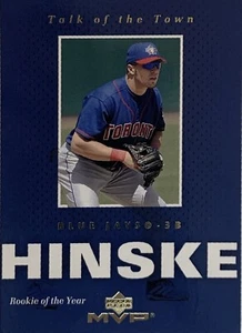 2003 Upper Deck MVP Eric Hinske Talk of the Town Insert Rookie of the Year NMMT - Picture 1 of 2