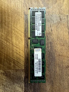 16GB ELPIDA 2x 8GB 2RX4 PC3-10600R-9-10-E2 EBJ81RF4BCFP-DJ-F Server RAM DDR3 - Picture 1 of 1