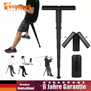 Tragbarer klapphocker Hochwertiger Wanderstock mit integriertem Sitz verstellbar - Bild 1 von 13