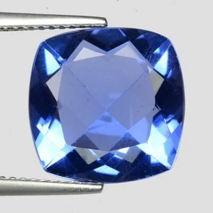 8.65Ct 13.3MM Cushion Cut Amazing Brazil Color Change Fluorite Loose Gemstone - Picture 1 of 2