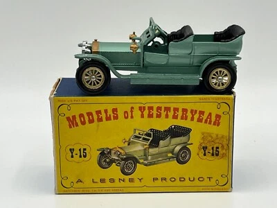 Matchbox ‘Models of Yesteryear’ Y-15 Rolls Royce Silver Ghost  1:55 Scale - Image 1 of 4
