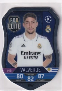 Escudo cromado Topps Match Attax Champions League 22/23 SH 4 Federico Valverde - Imagen 1 de 2