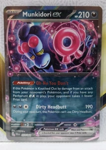 Munkidori ex 037/064 Double Rare Pokémon Verhüllte Fabel  - Bild 1 von 2
