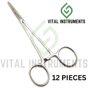 12 piezas soporte para agujas de sutura Webster mandíbulas suaves cirugía plástica dental otorrinolaringología - Imagen 1 de 1