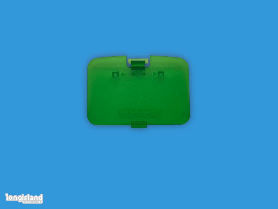 Nintendo JUNGLE GREEN N64 Replacement Jumper Pack Cover Memory Expansion Pak Lid - Image 1 of 1