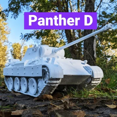 1/16 3d printed RC tank German Panther ausf.D - Image 1 of 4
