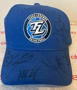 Signierte Game Cap - 2018 Texas Legends Basketball 6 Teammitglieder - Bild 1 von 5