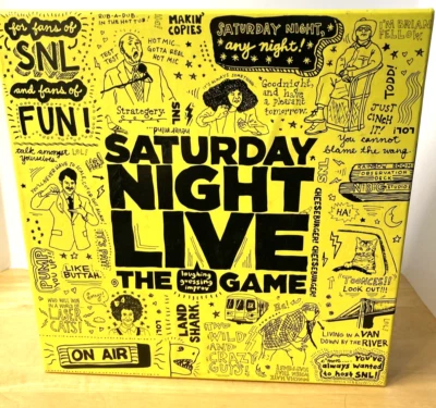 SATURDAY NIGHT LIVE THE GAME Age 12 - Adult TRIVIA IMPROV CUE CARDS Complete - Image 1 of 3