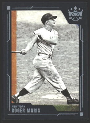 Roger Maris #9 2022 Panini Diamond Kings Framed Blue New York Yankees - Image 1 of 2