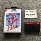 The Flash for Sega Master System - Tested - Has Home Printed Inlay In Box