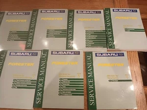 2000 Subaru Forester SUV Shop Service Repair Manual Set L S 2.5L #7 missing - Bild 1 von 8
