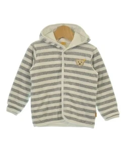 steiff Hoodies GrayxWhite(Border) 86(24M) 2200557267064 - Picture 1 of 6