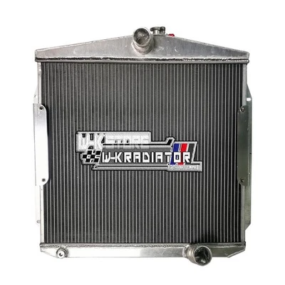 Radiador completo de aluminio CC55PO para Pontiac Catalina Star Chief 1955 1956 4,7 5,2 L Foto 1 de 4