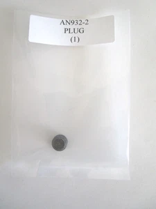 AN932-2 Pipe Plug 1/8" Recessed Hex Steel Plug Alt. MS27769-2 - Picture 1 of 5