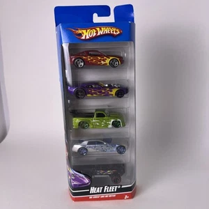 HOT WHEELS HEAT FLEET 5 pack of cars series 2009 - Picture 1 of 11