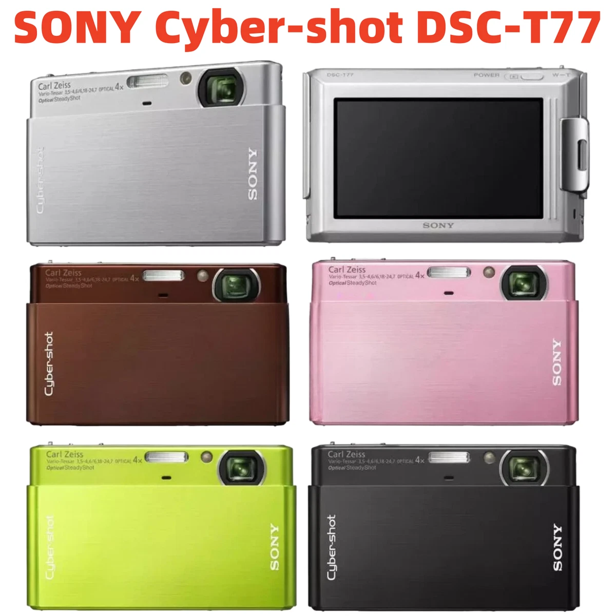 SI SONY Cyber-shot DSC-T77 ブロンズ SI SONY Cyber-shot DSC-T77