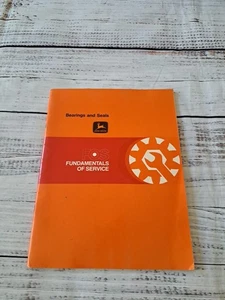 1979 John Deere FOS Fundamentals of Service Bearings and Seals FOS-5404B - Imagen 1 de 10