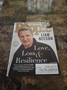 People Magazine November 2024 Liam Neeson, Jennifer Lawrence, Liam Payne - Picture 1 of 1