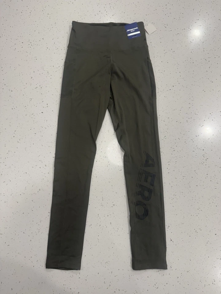 Pantalones Legging Aero tiro medio deportivos, Aeropostale para mujer pequeños Foto 1 de 4