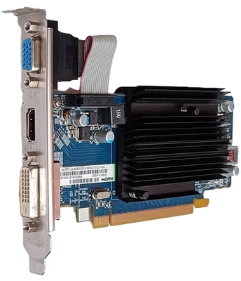 SCHEDA GRAFICA/SCHEDA VIDEO SAPPHIRE AMD Radeon HD 5450, 2GB DDR3 DVI, HDMI, VGA - Immagine 1 di 4